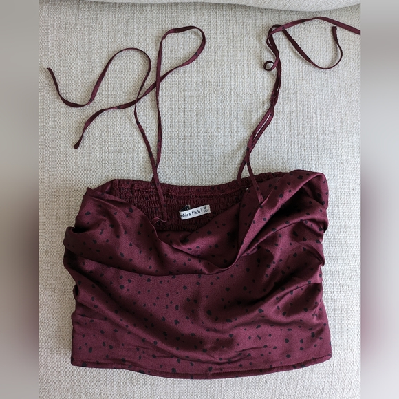 Abercrombie & Fitch Smocked Top - Picture 3 of 7